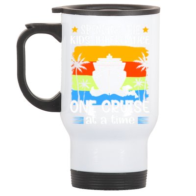 Spending The  Inheritance One Cruise At A Time Meaningful Gift Stainless Steel Travel Mug