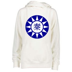 Support Taiwan I Stand With Taiwan Taiwanese Flag Gift Womens Funnel Neck Pullover Hood