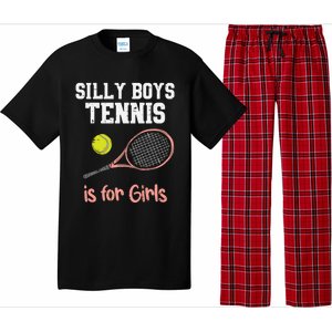 Silly Tennis Is Funny Player Cool Gift Pajama Set