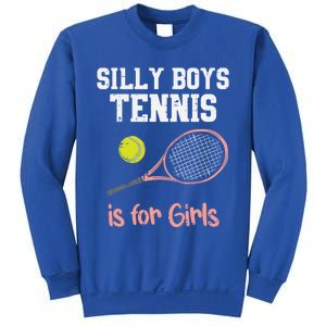 Silly Tennis Is Funny Player Cool Gift Sweatshirt