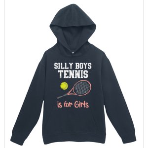 Silly Tennis Is Funny Player Cool Gift Urban Pullover Hoodie