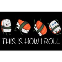 Sushi This Is How I Roll Bumper Sticker