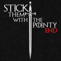 Stick Them With The Pointy End Ladies PosiCharge Tri-Blend Wicking Tank