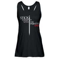 Stick Them With The Pointy End Ladies Essential Flowy Tank