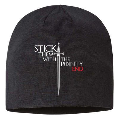 Stick Them With The Pointy End Sustainable Beanie