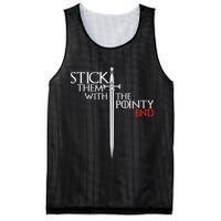 Stick Them With The Pointy End Mesh Reversible Basketball Jersey Tank