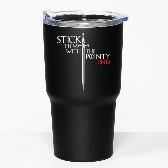 Stick Them With The Pointy End Tumbler