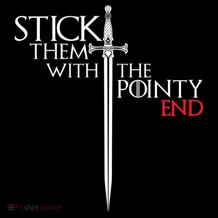 Stick Them With The Pointy End Poster