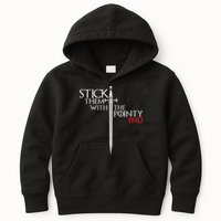 Stick Them With The Pointy End Kids Hoodie