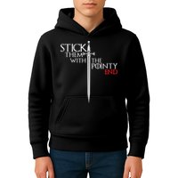 Stick Them With The Pointy End Kids Hoodie