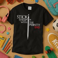 Stick Them With The Pointy End Kids T-Shirt