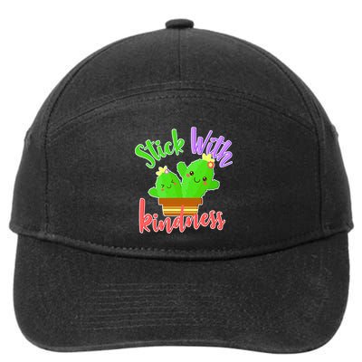 Stick With Kindness 7-Panel Snapback Hat