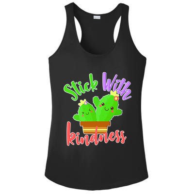 Stick With Kindness Ladies PosiCharge Competitor Racerback Tank