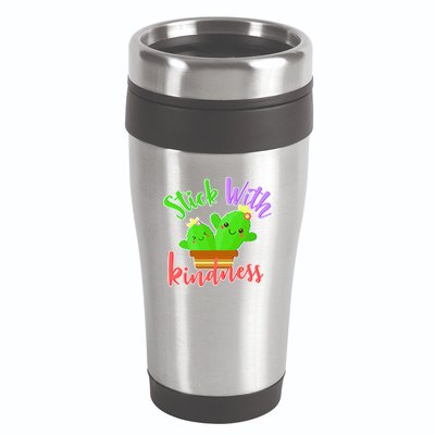 Stick With Kindness 16oz Travel Tumbler