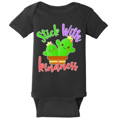 Stick With Kindness Baby Bodysuit