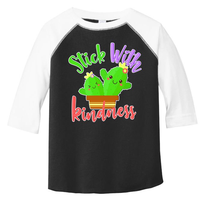Stick With Kindness Toddler Fine Jersey T-Shirt