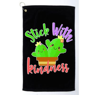 Stick With Kindness Golf Towel