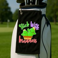 Stick With Kindness Golf Towel