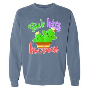 Stick With Kindness Garment-Dyed Sweatshirt