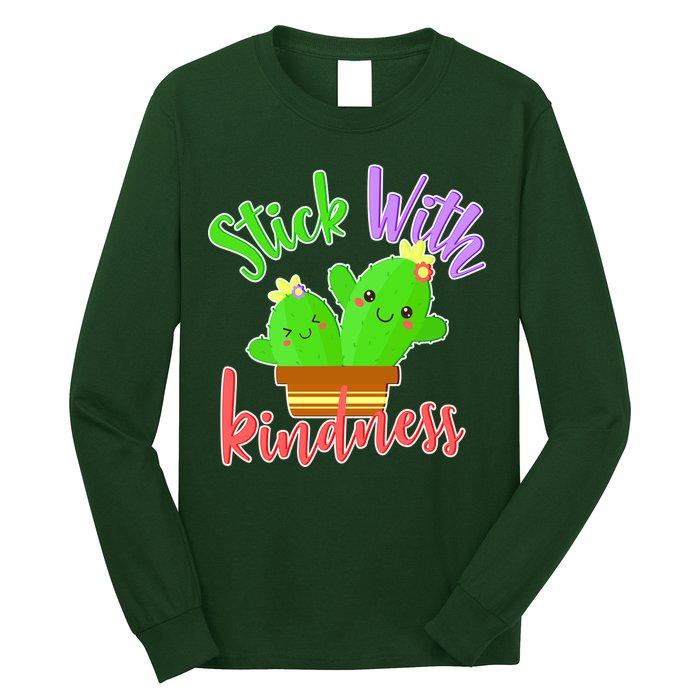 Stick With Kindness Long Sleeve Shirt