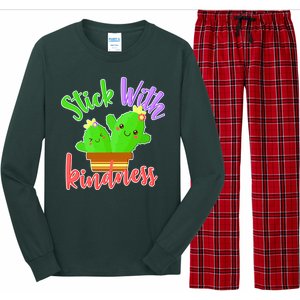 Stick With Kindness Long Sleeve Pajama Set