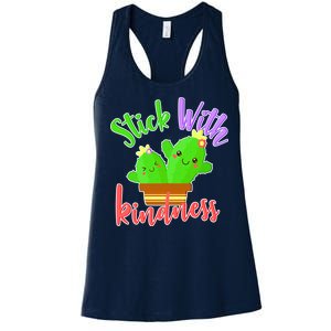 Stick With Kindness Women's Racerback Tank