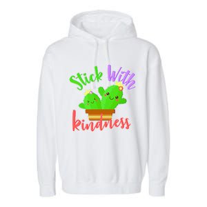 Stick With Kindness Garment-Dyed Fleece Hoodie