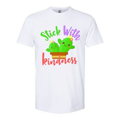 Stick With Kindness Softstyle® CVC T-Shirt