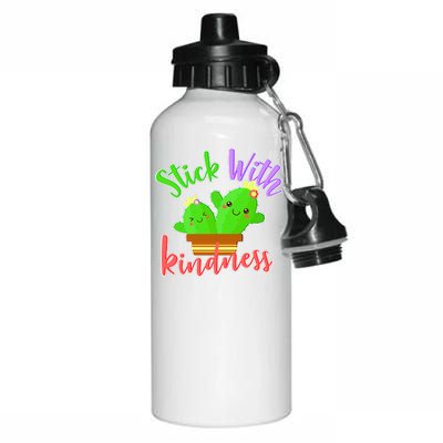 Stick With Kindness Aluminum Water Bottle 