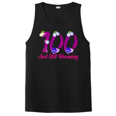 Still Blooming 100th Birthday Flowers PosiCharge Competitor Tank