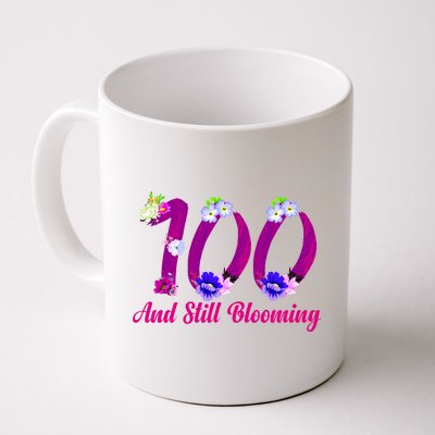 Still Blooming 100th Birthday Flowers Coffee Mug