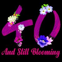 Still Blooming 40th Birthday Flowers Tall T-Shirt