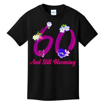 Still Blooming 60th Birthday Flowers Kids T-Shirt