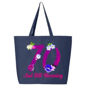 Still Blooming 70th Birthday Flowers 25L Jumbo Tote