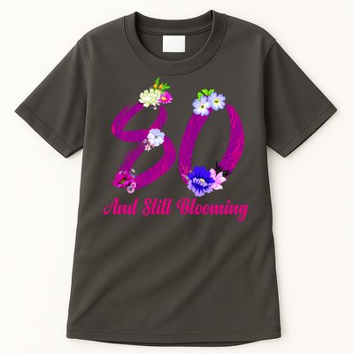 Still Blooming 80th Birthday Flowers Tall T-Shirt