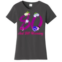 Still Blooming 80th Birthday Flowers Women's T-Shirt