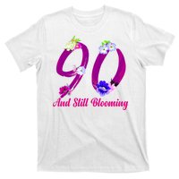 Still Blooming 90th Birthday Flowers T-Shirt