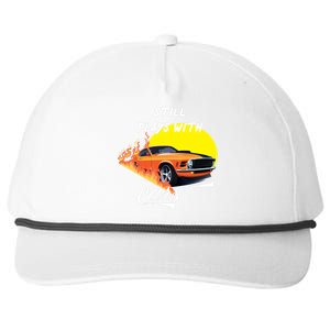 Still Plays With Cars Matching Family Snapback Five-Panel Rope Hat