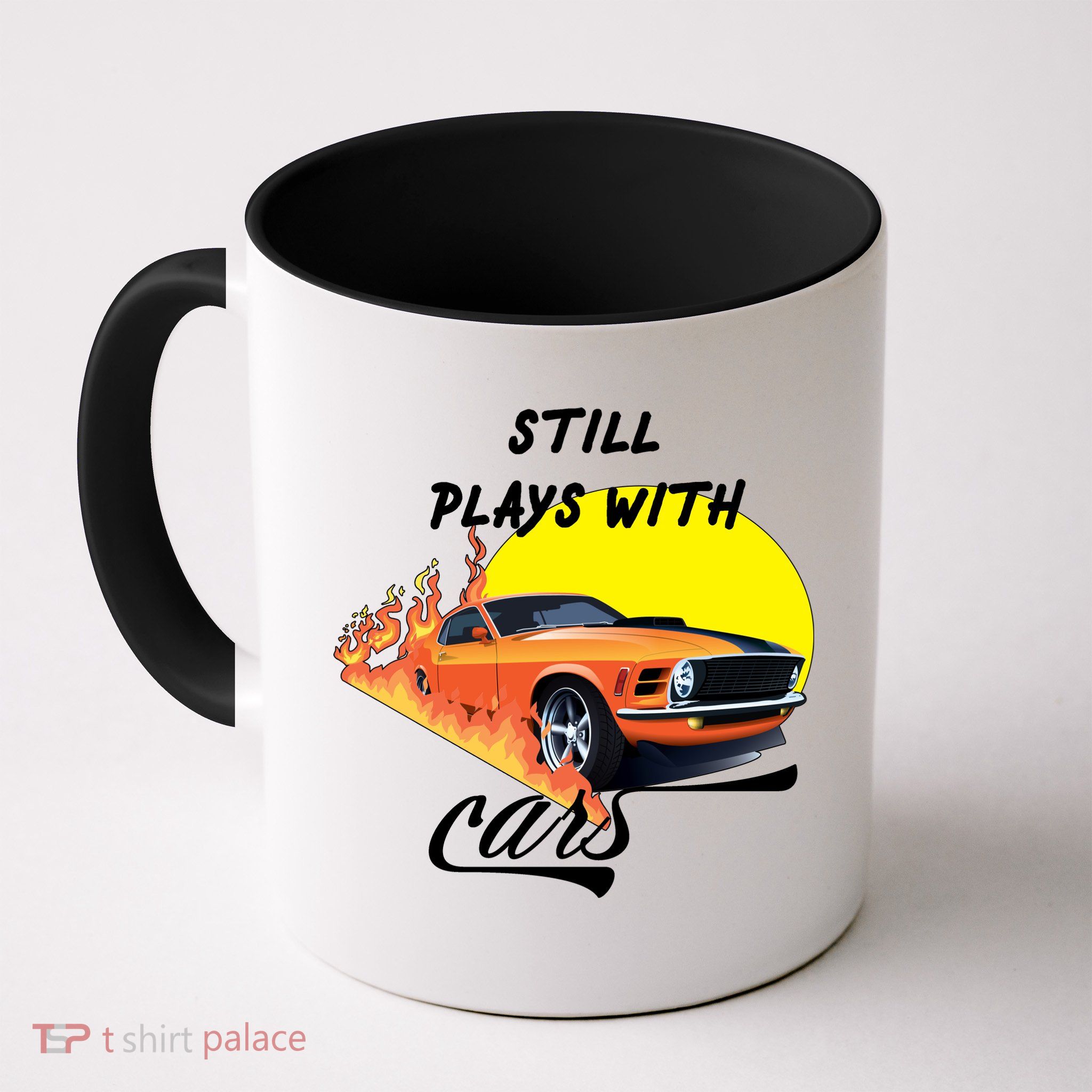 Still Plays With Cars Matching Family Mug