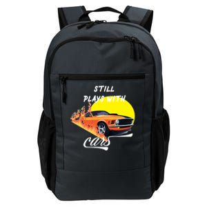 Still Plays With Cars Matching Family Daily Commute Backpack