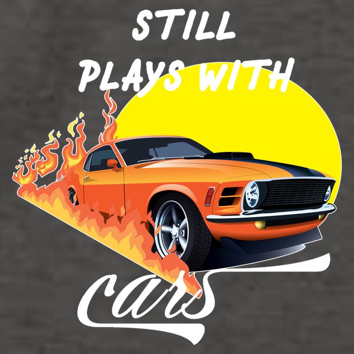 Still Plays With Cars Matching Family Vector Backpack
