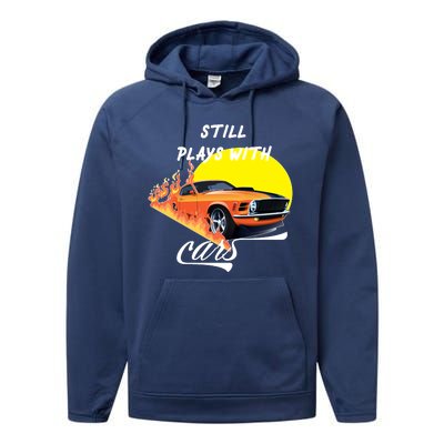 Still Plays With Cars Matching Family Performance Fleece Hoodie