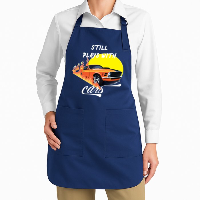 Still Plays With Cars Matching Family Apron