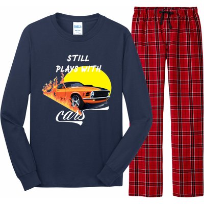 Still Plays With Cars Matching Family Long Sleeve Pajama Set