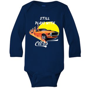 Still Plays With Cars Matching Family Baby Long Sleeve Bodysuit