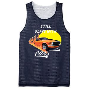 Still Plays With Cars Matching Family Mesh Reversible Basketball Jersey Tank