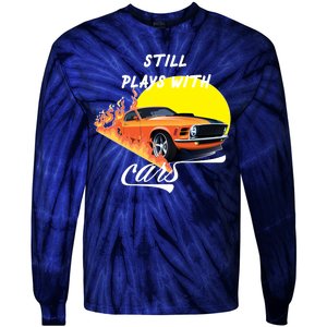 Still Plays With Cars Matching Family Tie-Dye Long Sleeve Shirt