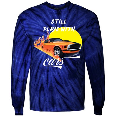 Still Plays With Cars Matching Family Tie-Dye Long Sleeve Shirt