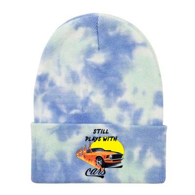 Still Plays With Cars Matching Family Tie Dye 12in Knit Beanie