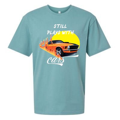 Still Plays With Cars Matching Family Sueded Cloud Jersey T-Shirt